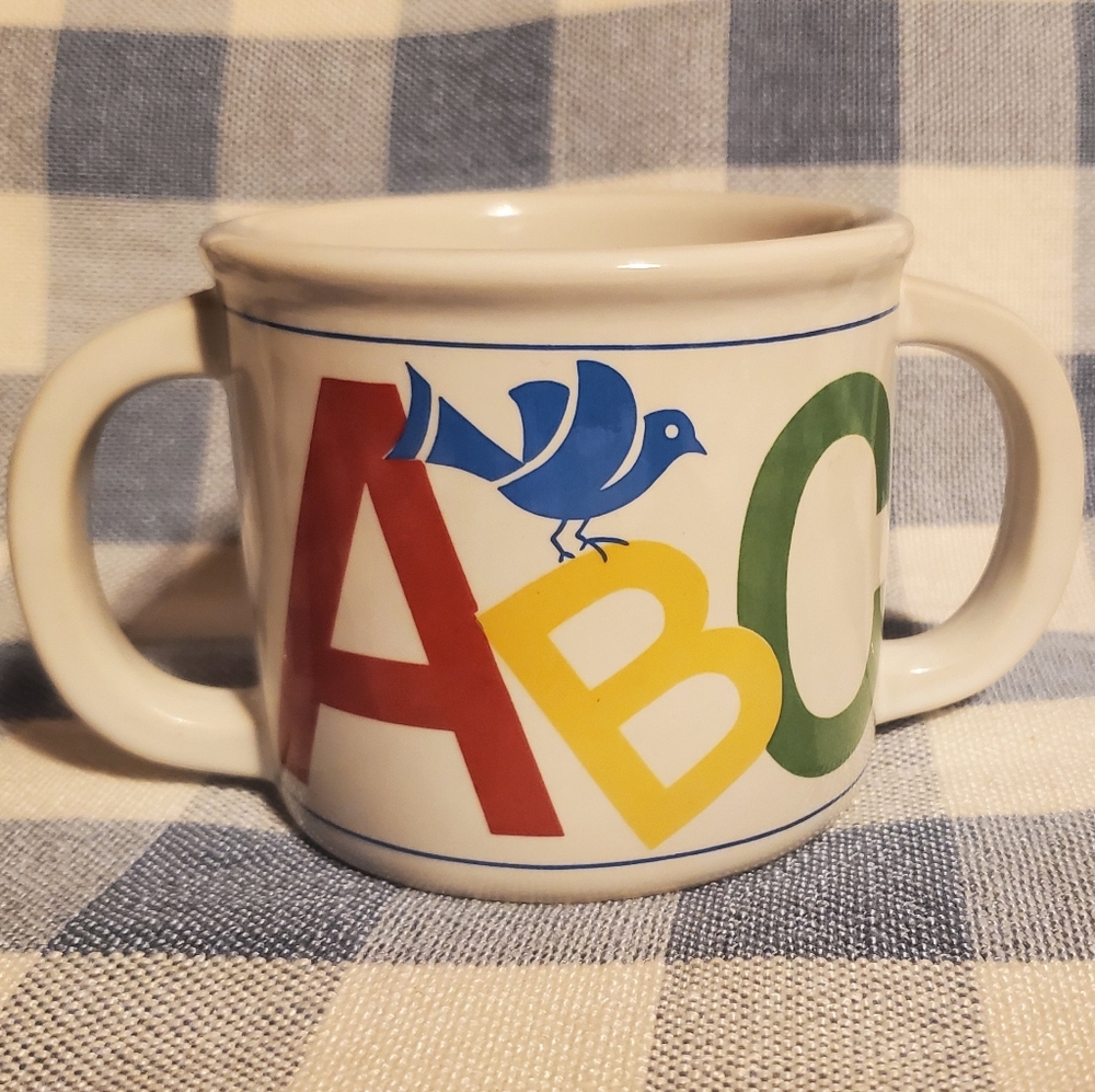 Epoch My Alphabet ABC Double-Handled Mug